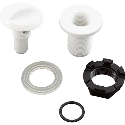 Air Ctrl, BWG/HAI Mini, 1-1/8"hs, 1-11/16"fd, Crescent, blanc, 1/2"