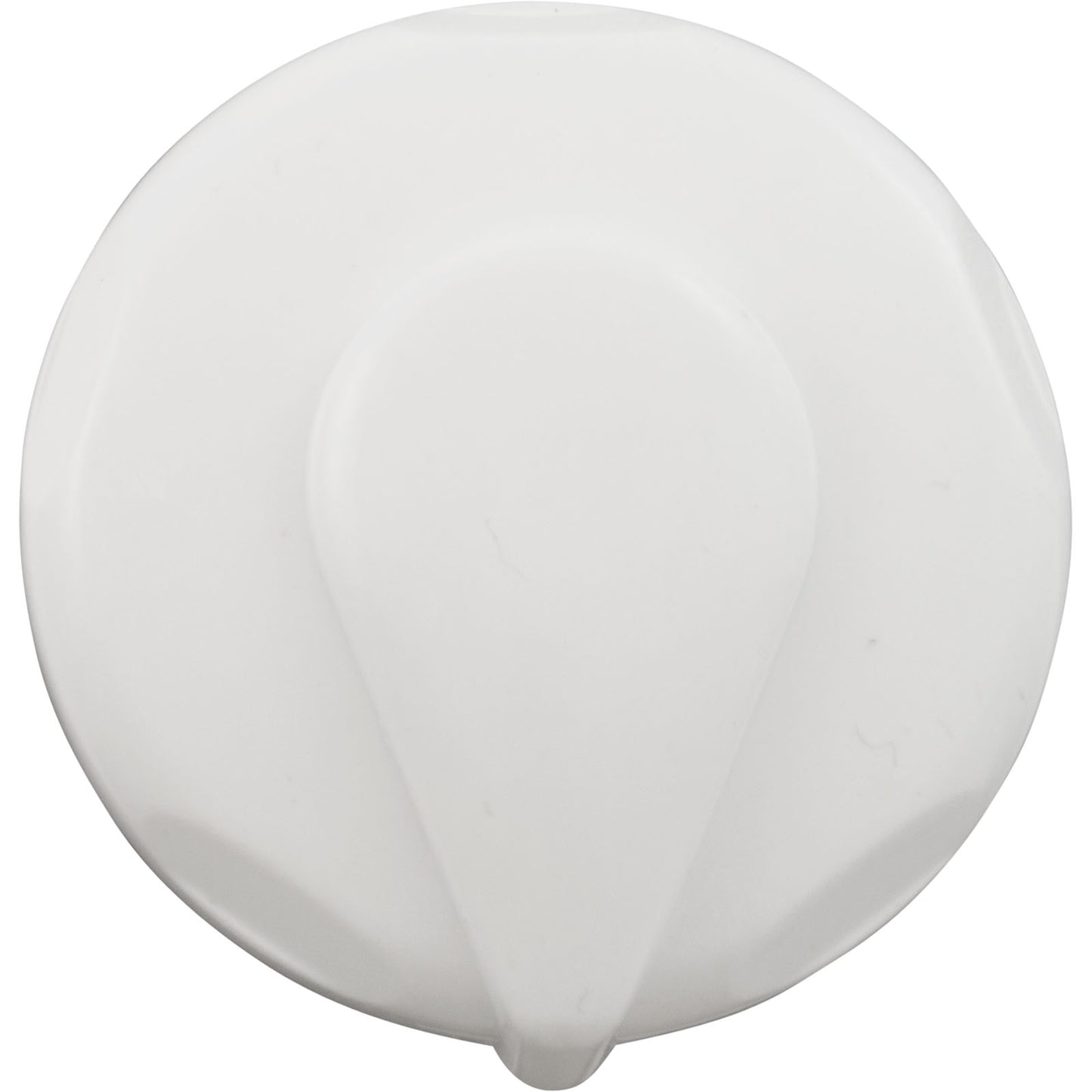 Air Ctrl, CMP, Mini, 1-1/8"hs, 1-11/16"dia, Cresent, White, 1/2"