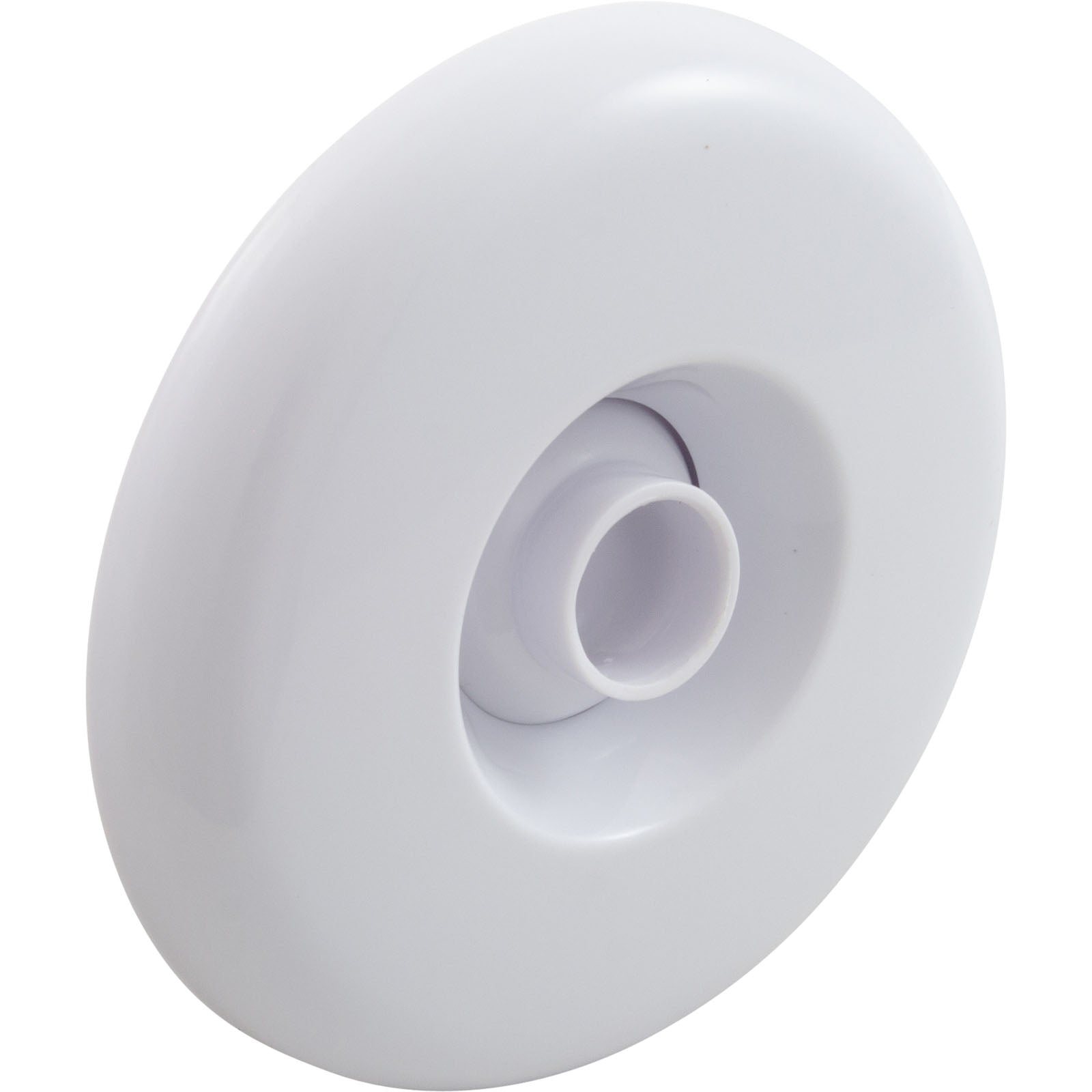 Escutcheon, BWG/GG Mini Jet, w/Dir Eyeball, Smth, White