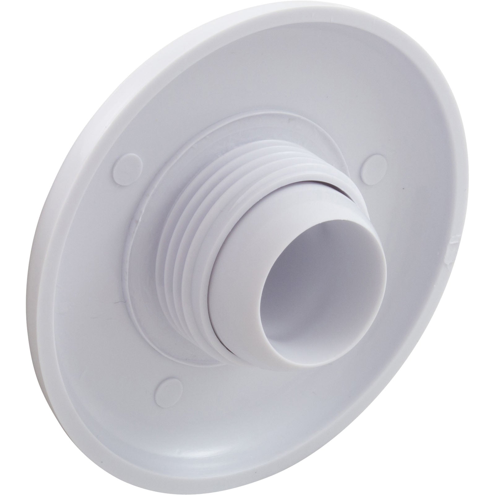 Escutcheon, BWG/GG Mini Jet, w/Dir Eyeball, Smth, White