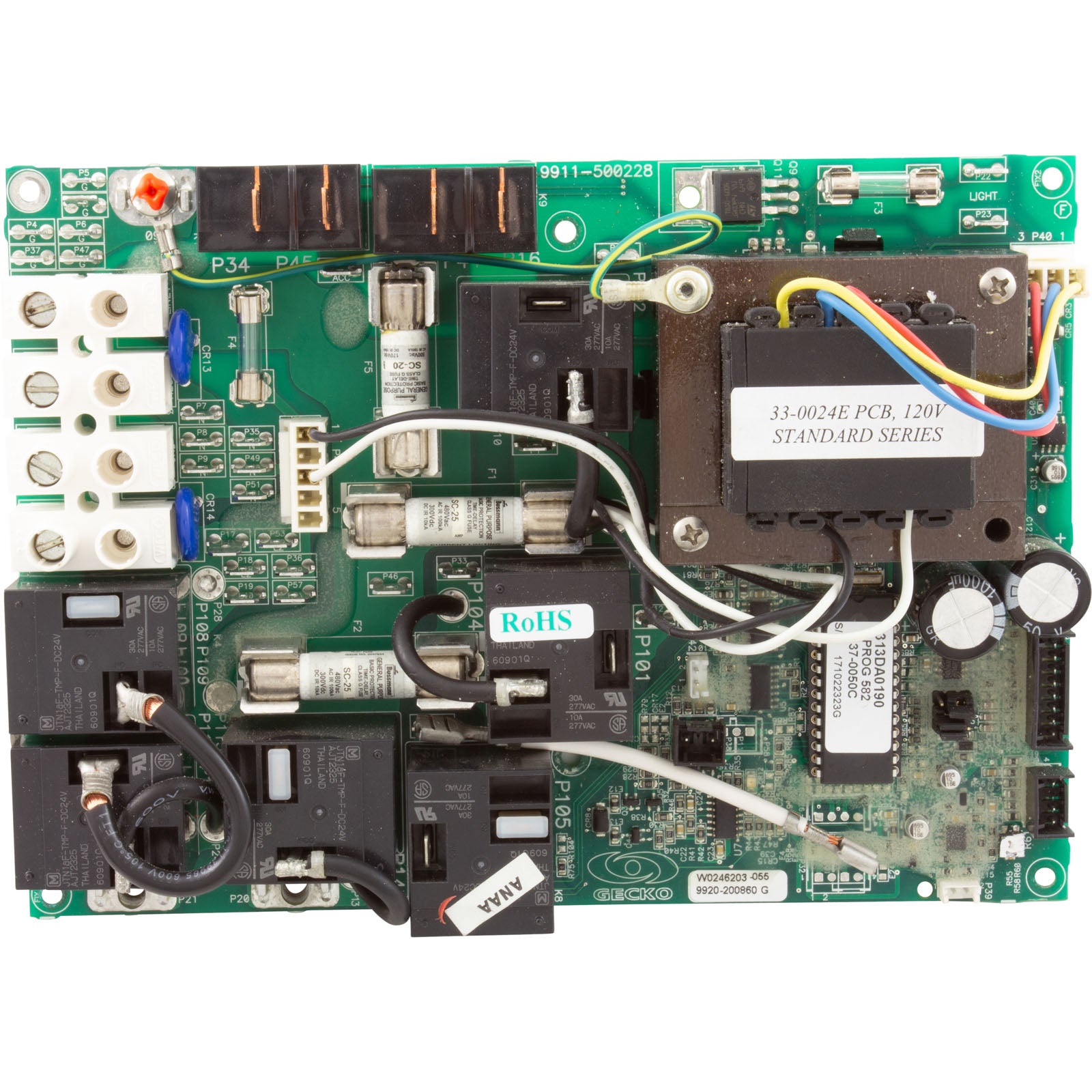 PCB, Hydro-Quip, Eco-3+2, 115v