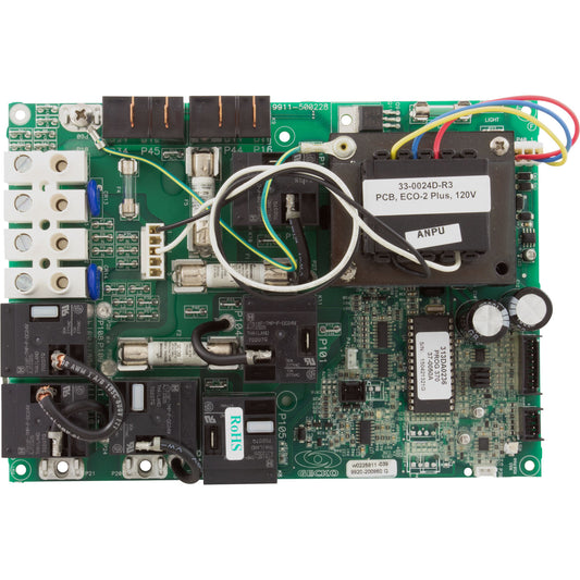 Placa de circuito impreso, Hydro-Quip, Eco-2+2, 115 V