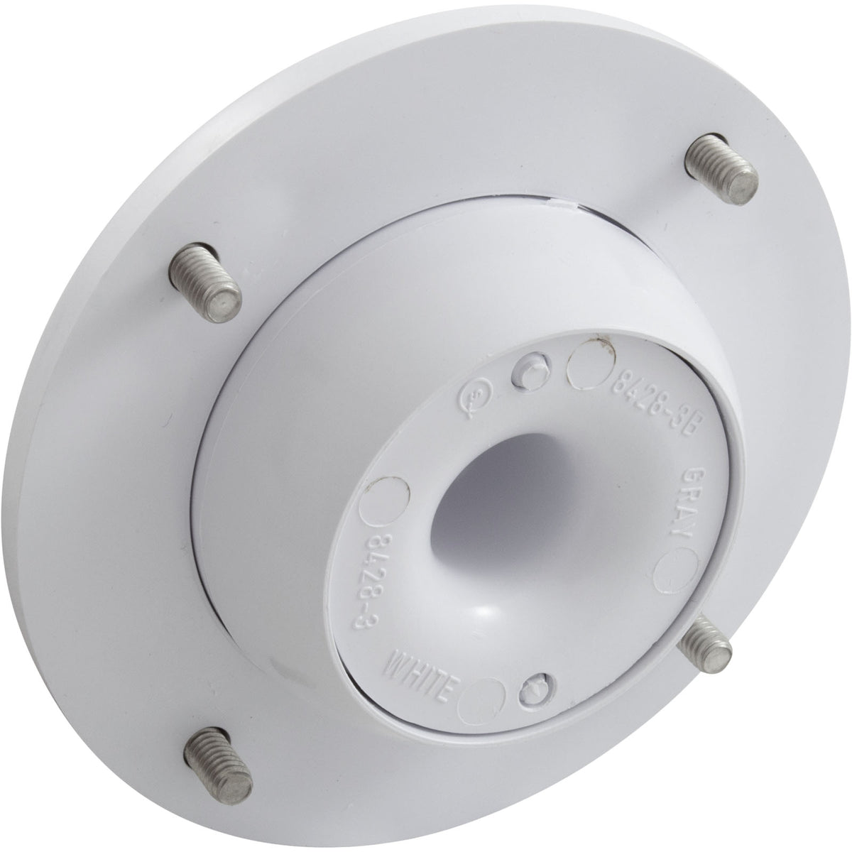 Eyeball Inlet, Pentair, 1-1/4", Gunite, White