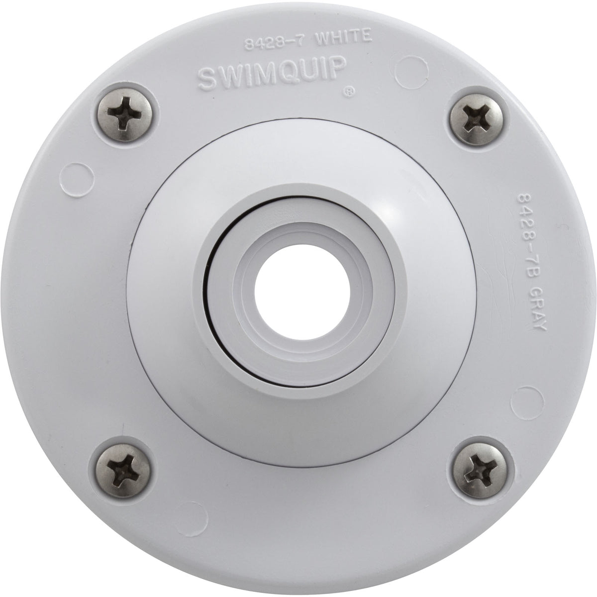 Eyeball Inlet, Pentair, 1-1/4", Gunite, White