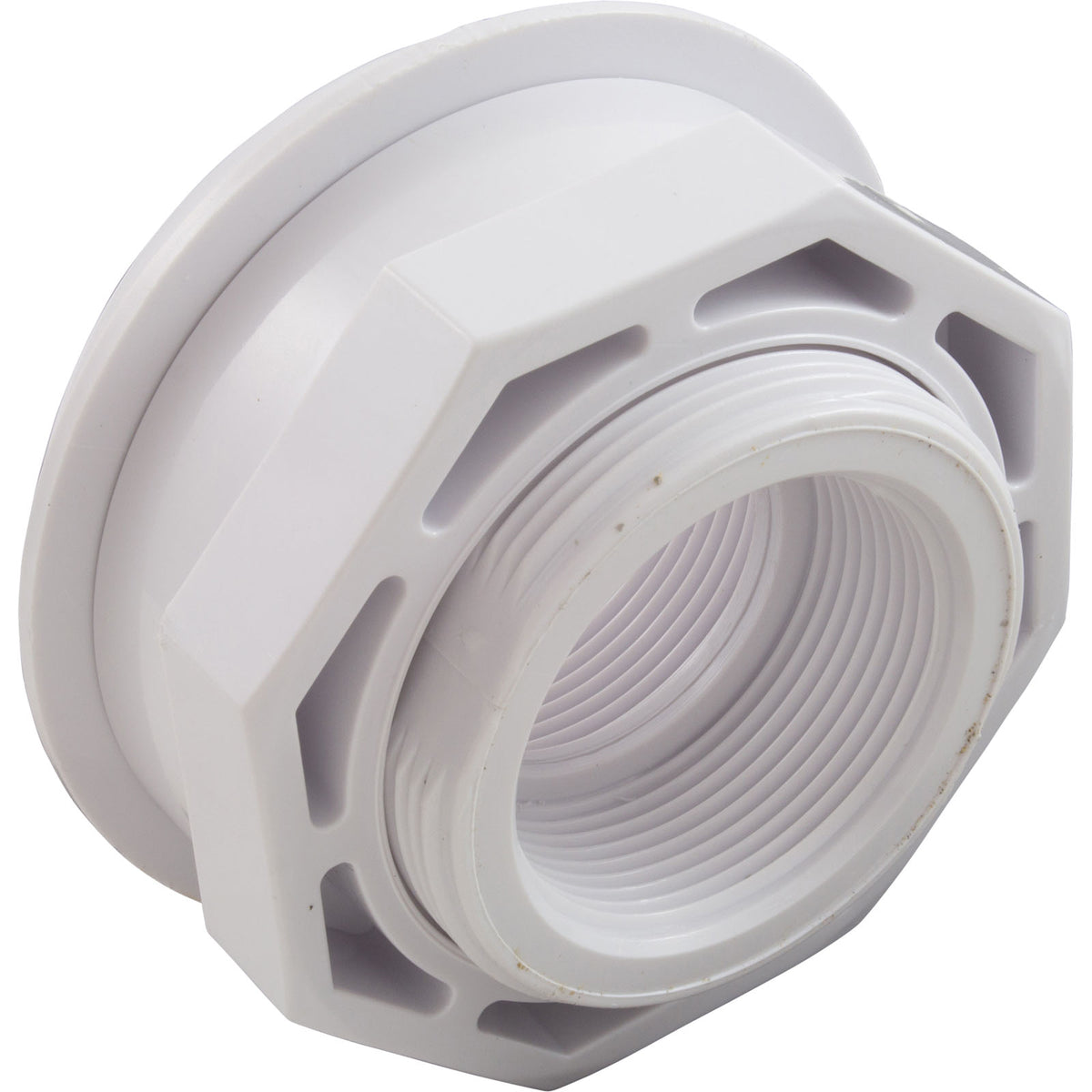 Inlet Fitting, 3"hs, 1-1/2"fpt x 1-1/2"fpt, w/Locknut