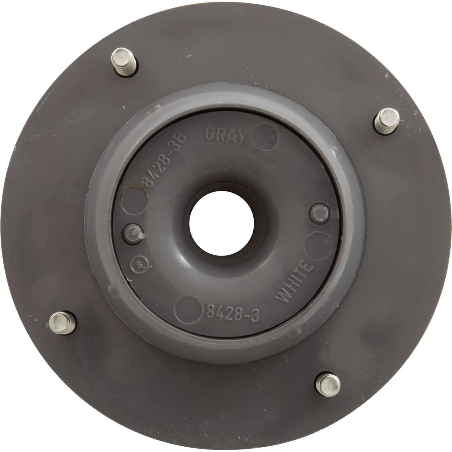 Eyeball Inlet, Pentair, 1-1/4", Gunite, Gray