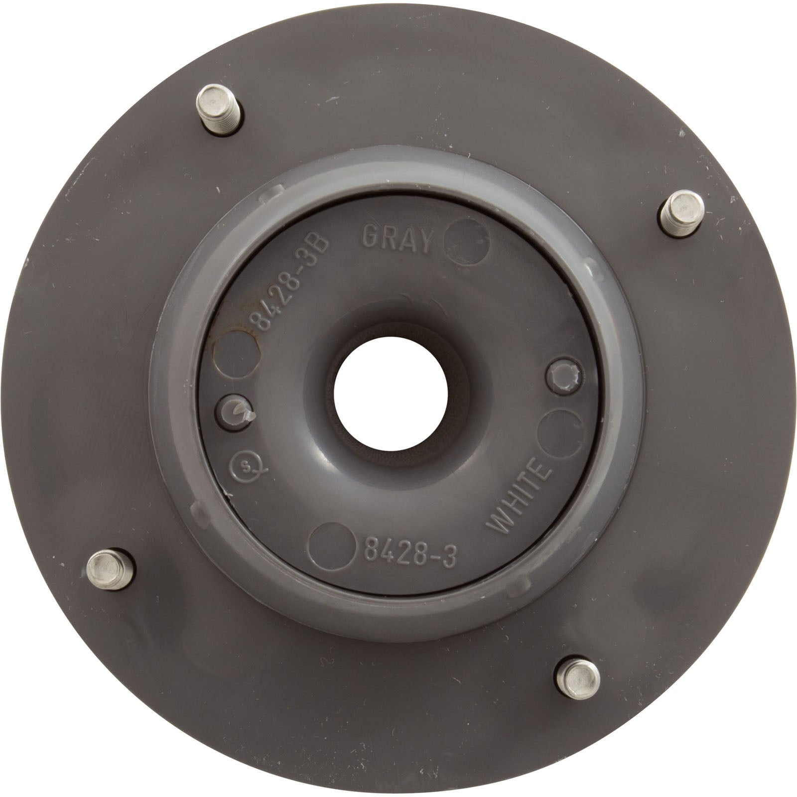 Eyeball Inlet, Pentair, 1-1/4", Gunite, Gray