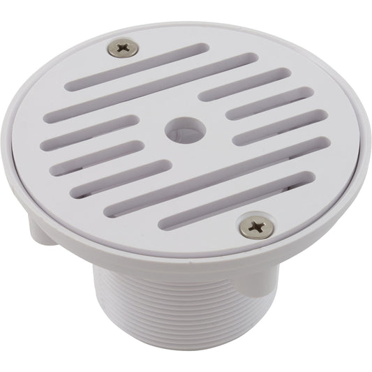 Inlet Fitting, Hayward, Grate, Adjustable 1-1/2" Slip White