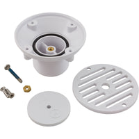 Inlet Fitting, Hayward, Grate, Adjustable 1-1/2" Slip White