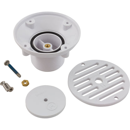 Inlet Fitting, Hayward, Grate, Adjustable 1-1/2" Slip White