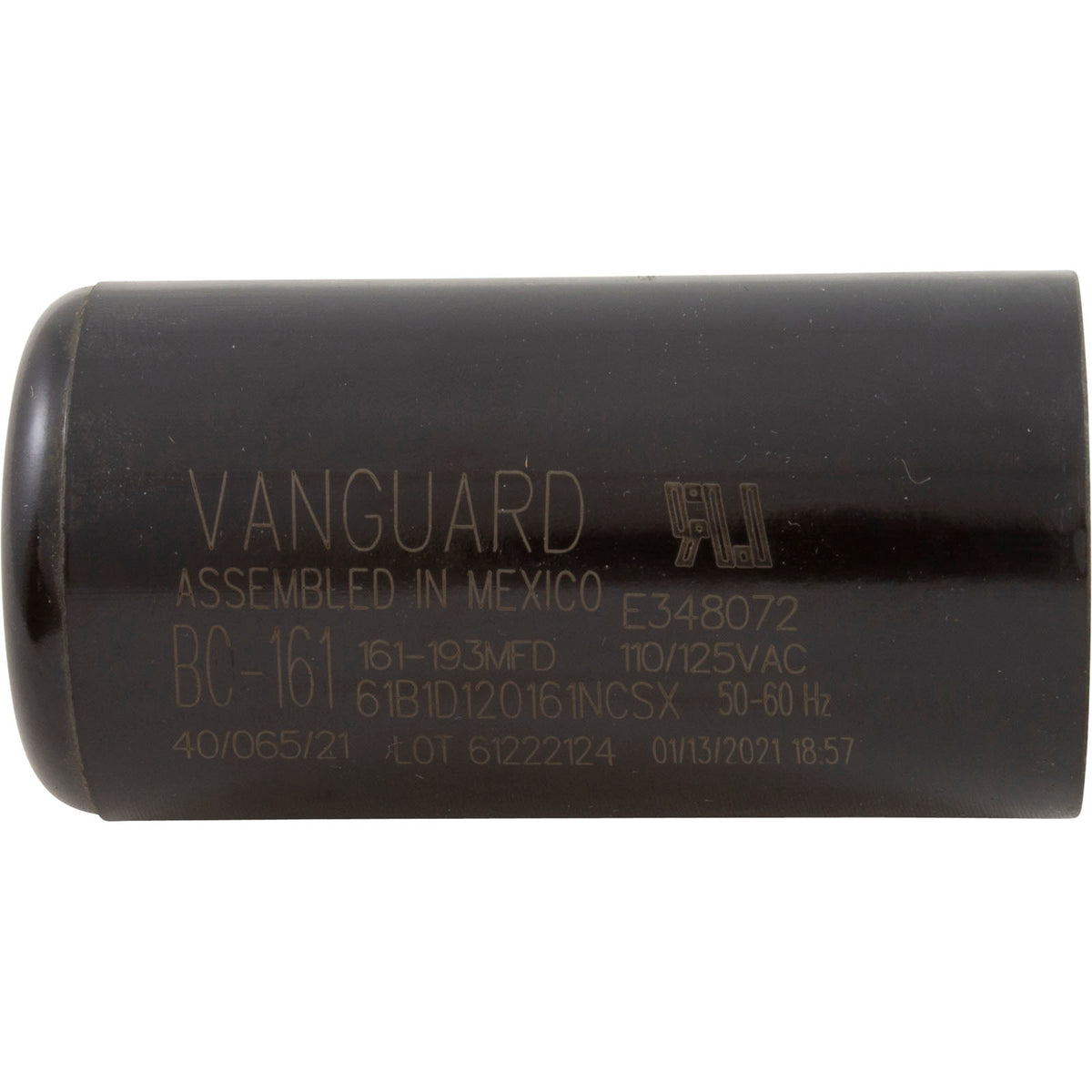 Start Capacitor, 161-193 MFD, 115v, 1-7/16" x 2-3/4"