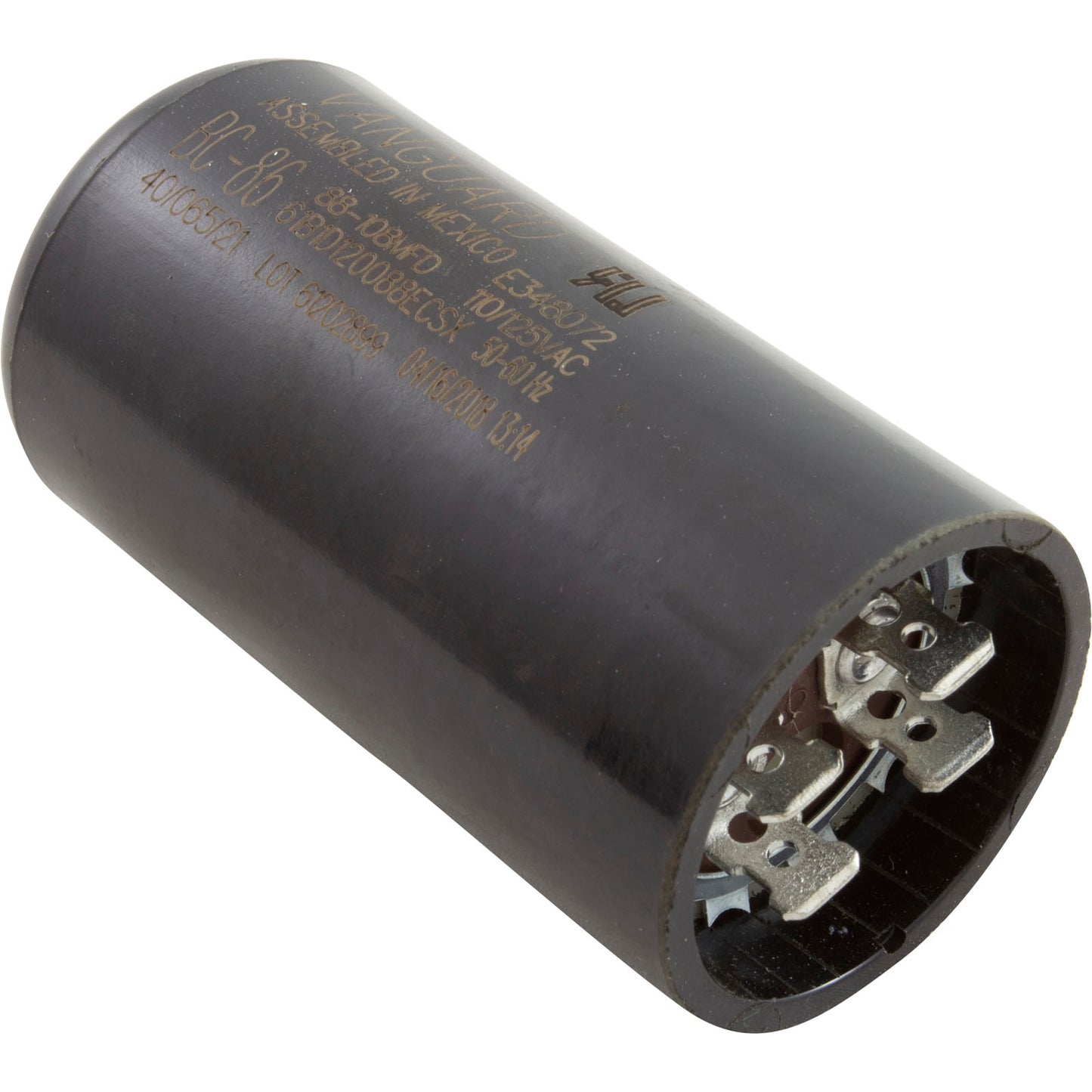 Start Capacitor, 88-108 MFD, 115v, 1-7/16" x 2-3/4"