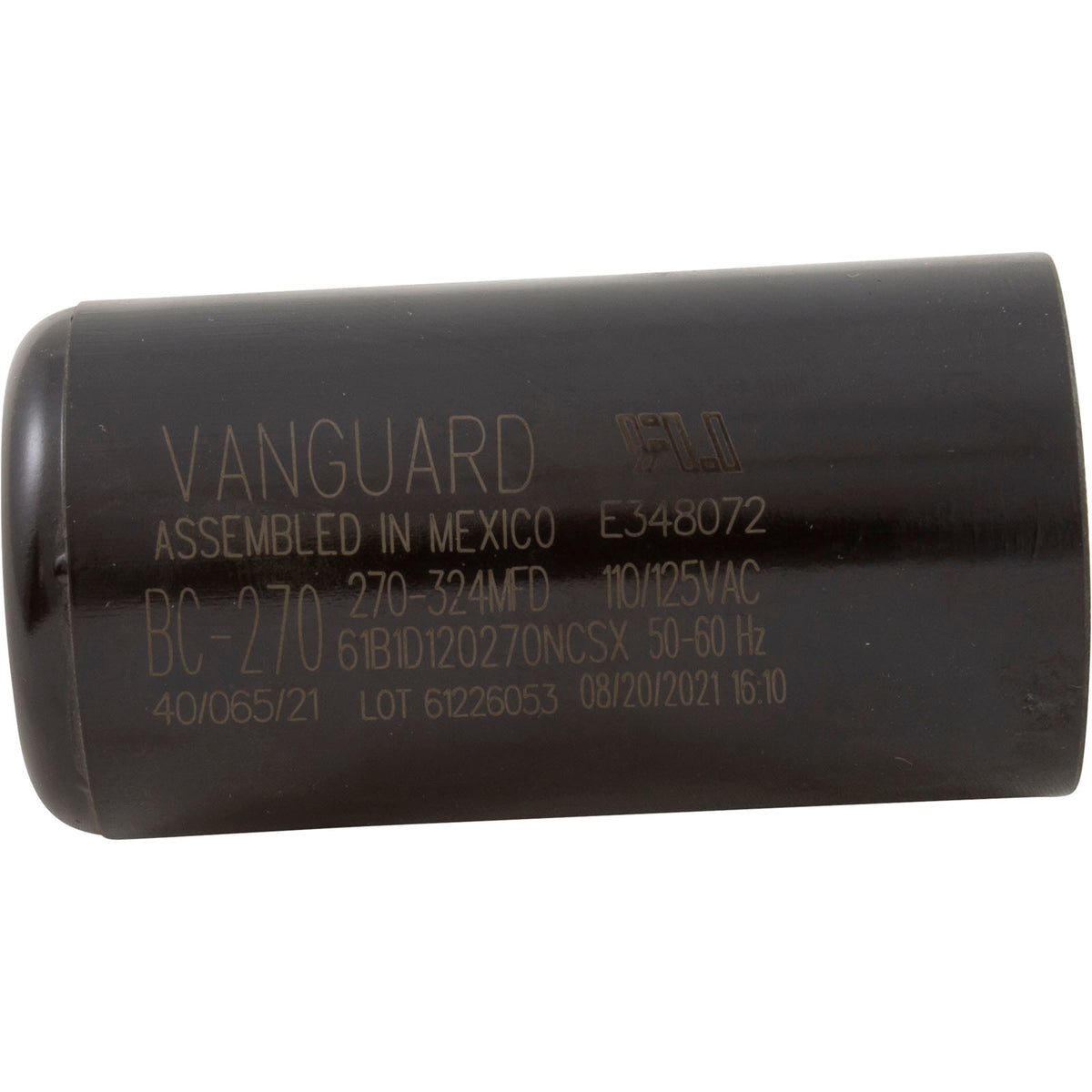 Start Capacitor, 270-324 MFD, 115v, 1-7/16" x 2-3/4"