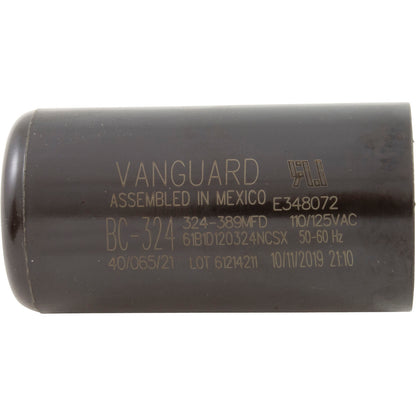 Start Capacitor, 324-388 MFD, 115v, 1-7/16" x 2-3/4"