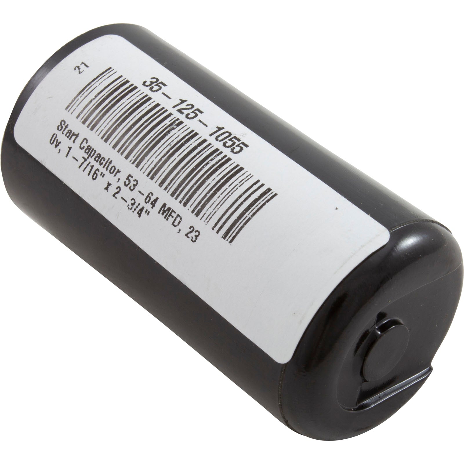 Start Capacitor, 53-64 MFD, 230v, 1-7/16" x 2-3/4"