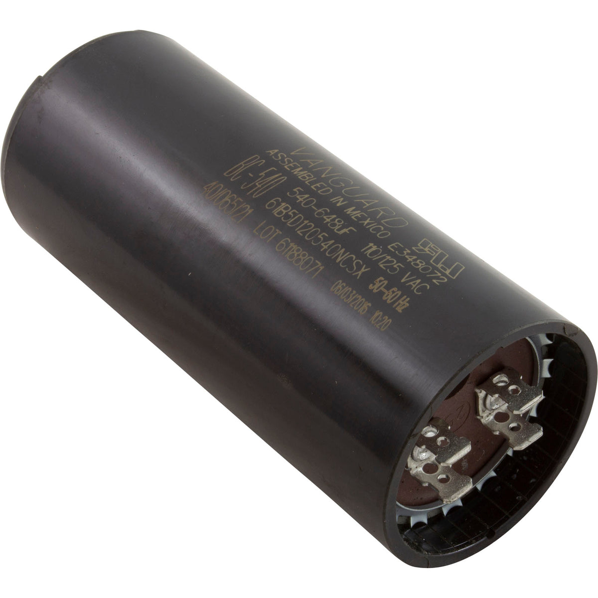 Start Capacitor, 540-648 MFD, 115v, 1-13/16" x 4-3/8"