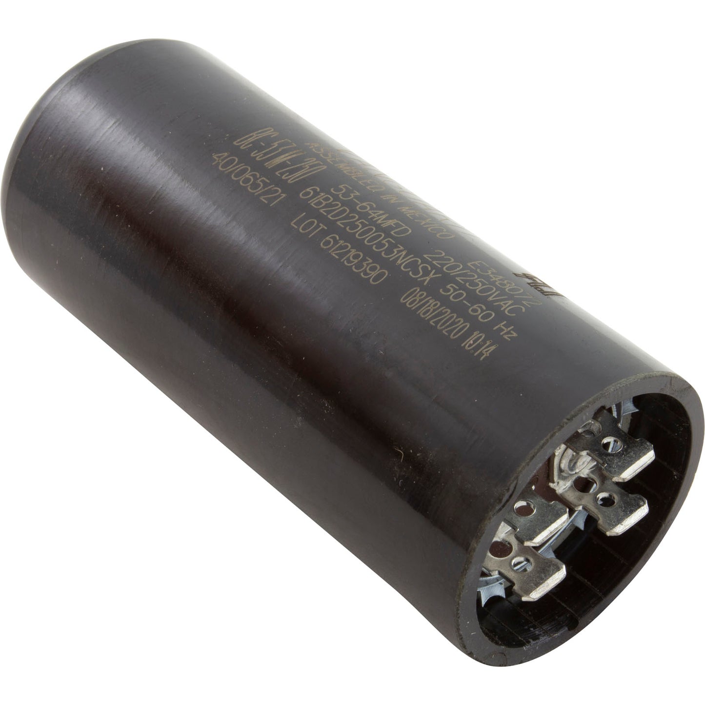 Start Capacitor, 53-64 MFD, 230v, 1-7/16" x 3-3/8"