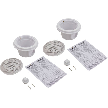 Salida de succión doble de 1,5" x 2"