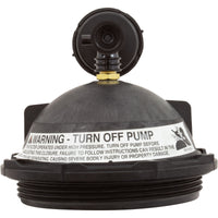 Tank Lid Kit, Pentair PacFab Triton II, 6" thd, Black