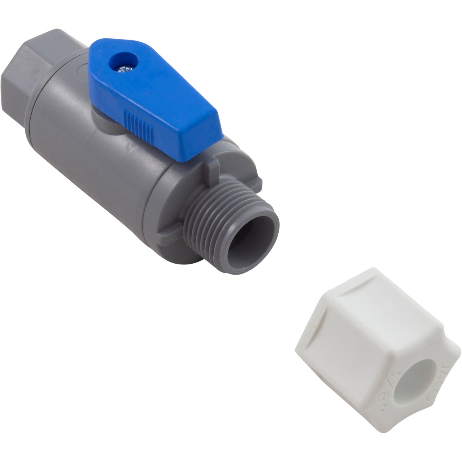 Ball Valve, SMC Series 638, 1/4"fpt x 3/8" Tube