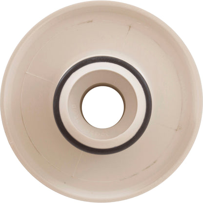 Escutcheon, BWG/HAI Slimline, Smth, w/Dir Eyeball, Biscuit