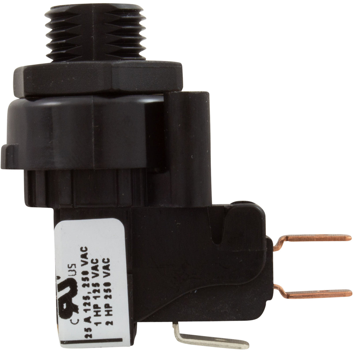 Air Switch, Tecmark, TBS 301, SPDT, 25A, thd, latch