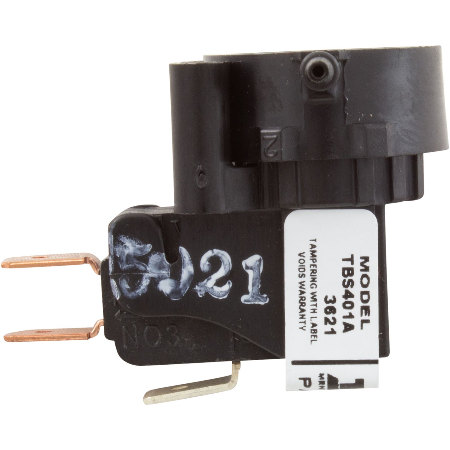 Interruptor de aire, Tecmark, TBS 401, SPDT, 25 A, rosca macho, pestillo