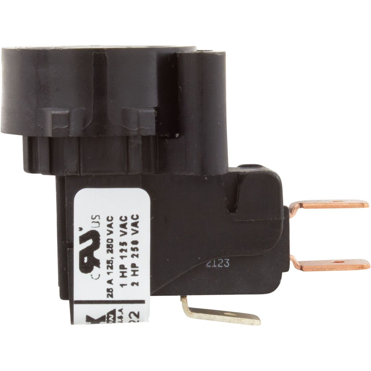 Air Switch, Tecmark, TBS 401, SPDT, 25A, thd, latch