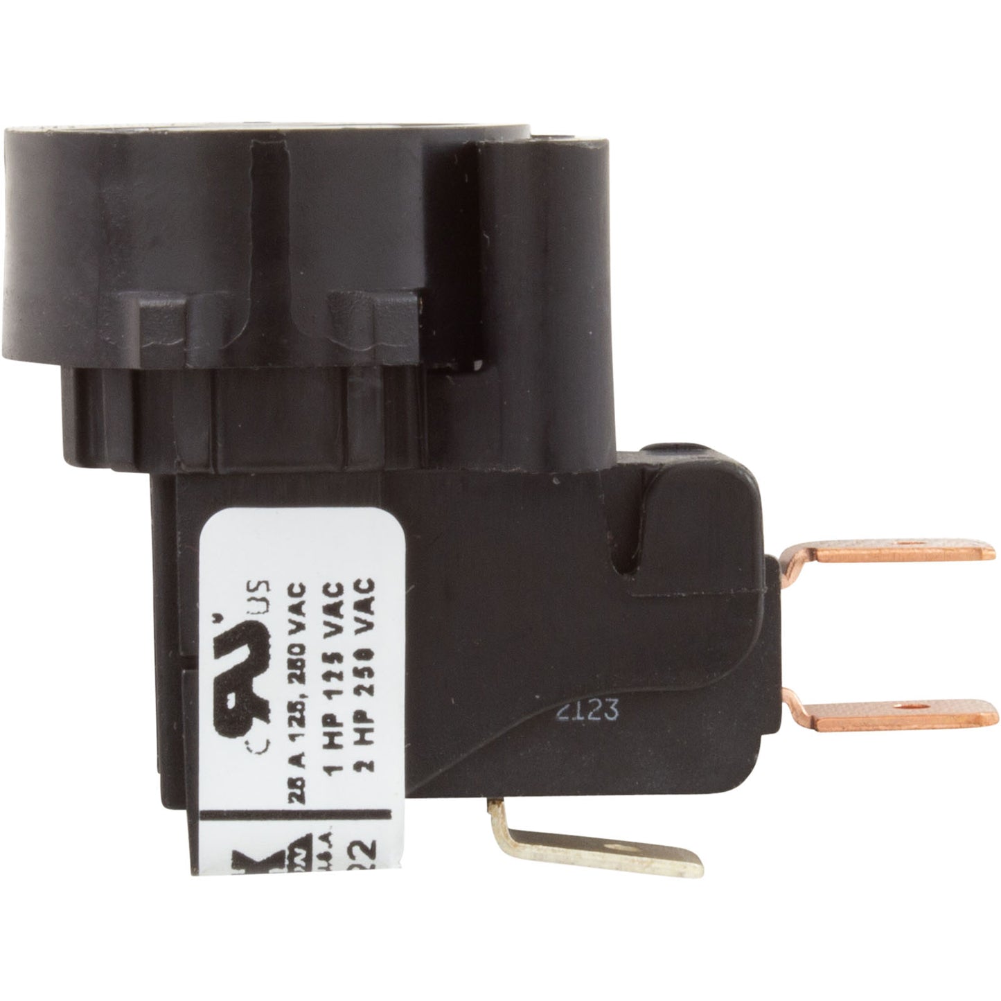 Interruptor de aire, Tecmark, TBS 401, SPDT, 25 A, rosca macho, pestillo