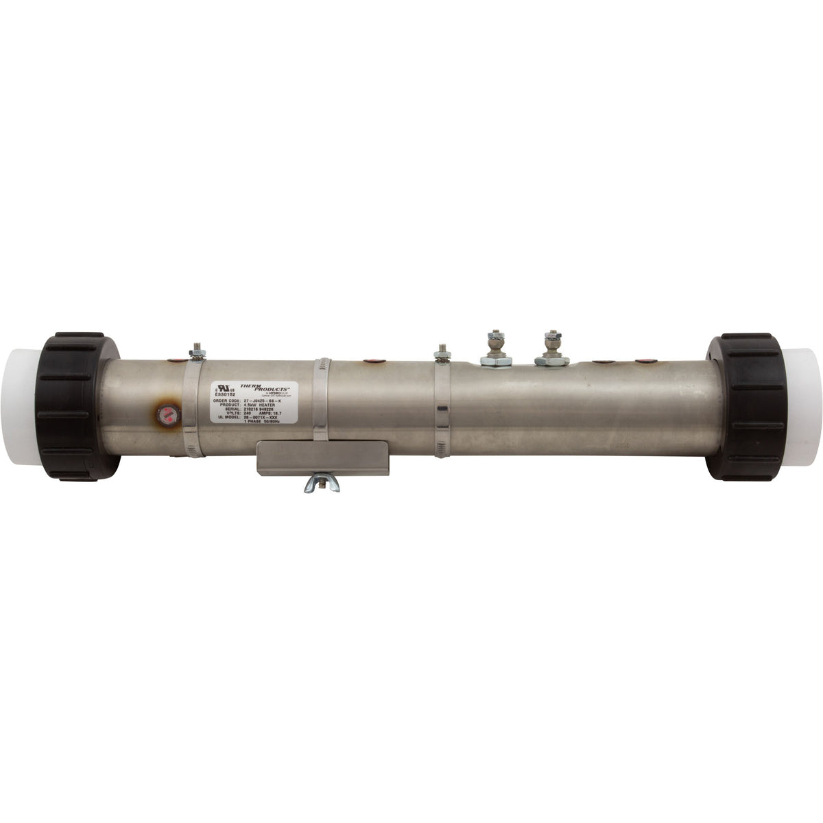 Heater, FloThru, HQ Universal Rite-Fit, 2" x 15", 4.5kW, 230v