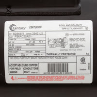 Motor, Century, 1.0hp, 115v/230v, 1-Speed, 56Yfr, SQFL