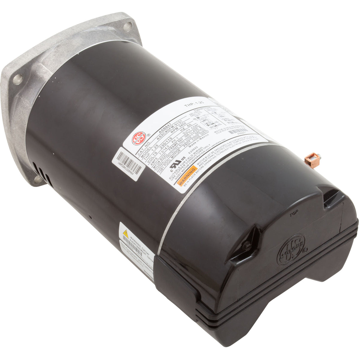 Motor, US Motor, 0.75hp, 115/230v, 56YFr, SQFL, Full Rated