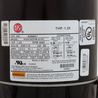 Motor, US Motor, 0.75hp, 115/230v, 56YFr, SQFL, Full Rated