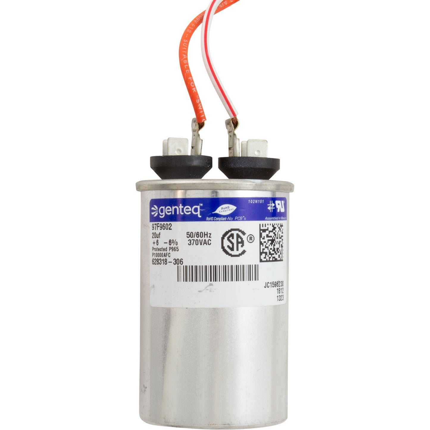 Motor, Cent, 1.5Hp, 115/230V, 1-Sp, Sf1, 48Yfr