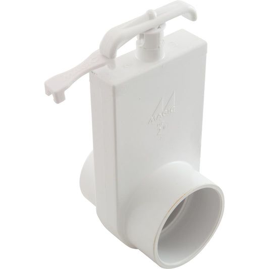 Vanne à guillotine, UniBody, Magic, 2" Slip x 2" Spigot, 100 psi