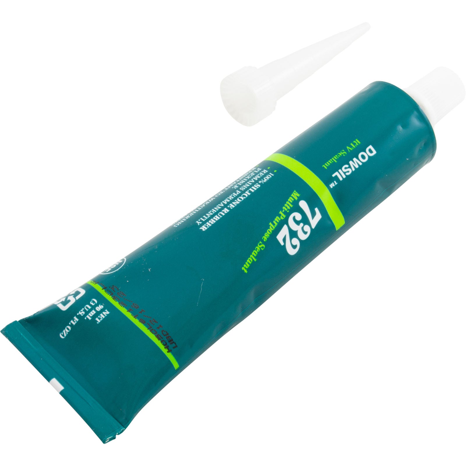 Silicone, DOW 732, 3oz Tube, Clear