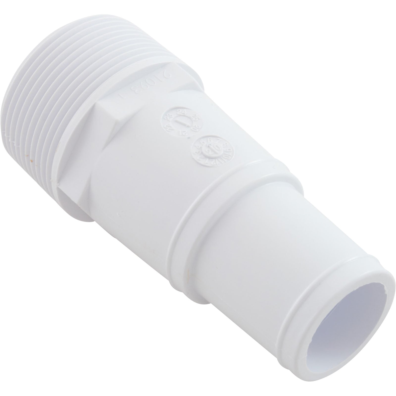 Barb Adapter, 1-1/2"mpt x 1-1/4"s or 1-1/2"s, Generic