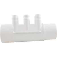 Manifold, 3/4"b, 6 Port, Flow Thru, 2"s x 2"spg, SP