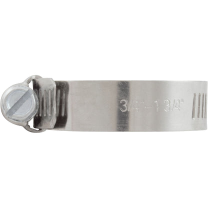 Stainless Clamp, 3/4" to 1-3/4"