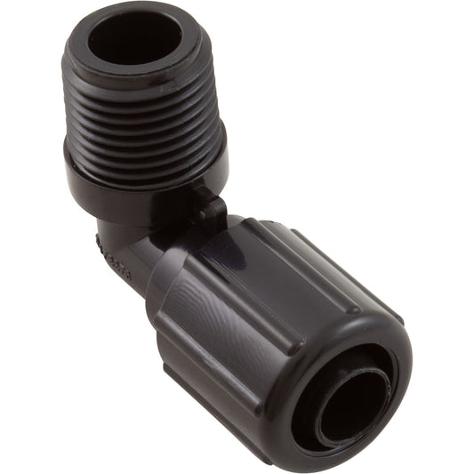 Tube Ftng, Pentair Auto.Feeder 300-29X, 320, 322, 1/2x 90°w/Nut