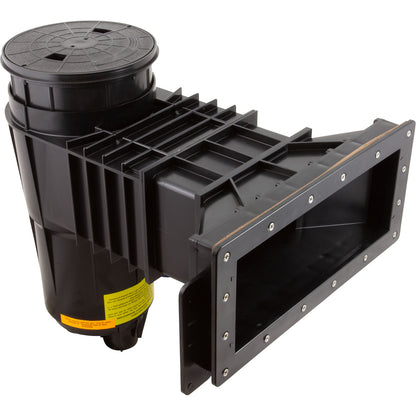 Skimmer Complete, Pent Bermuda WM, 1-1/2"fpt, Vinyl/Fiber, Blk