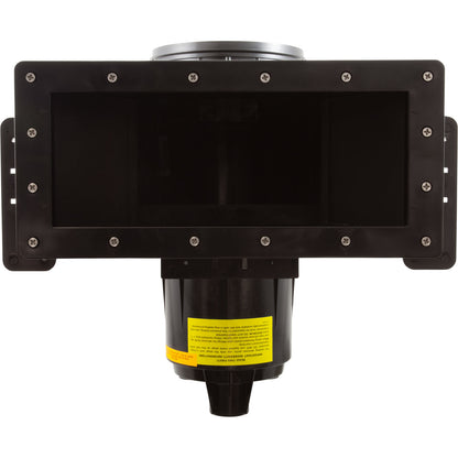 Skimmer Complete, Pent Bermuda WM, 1-1/2"fpt, Vinyl/Fiber, Blk