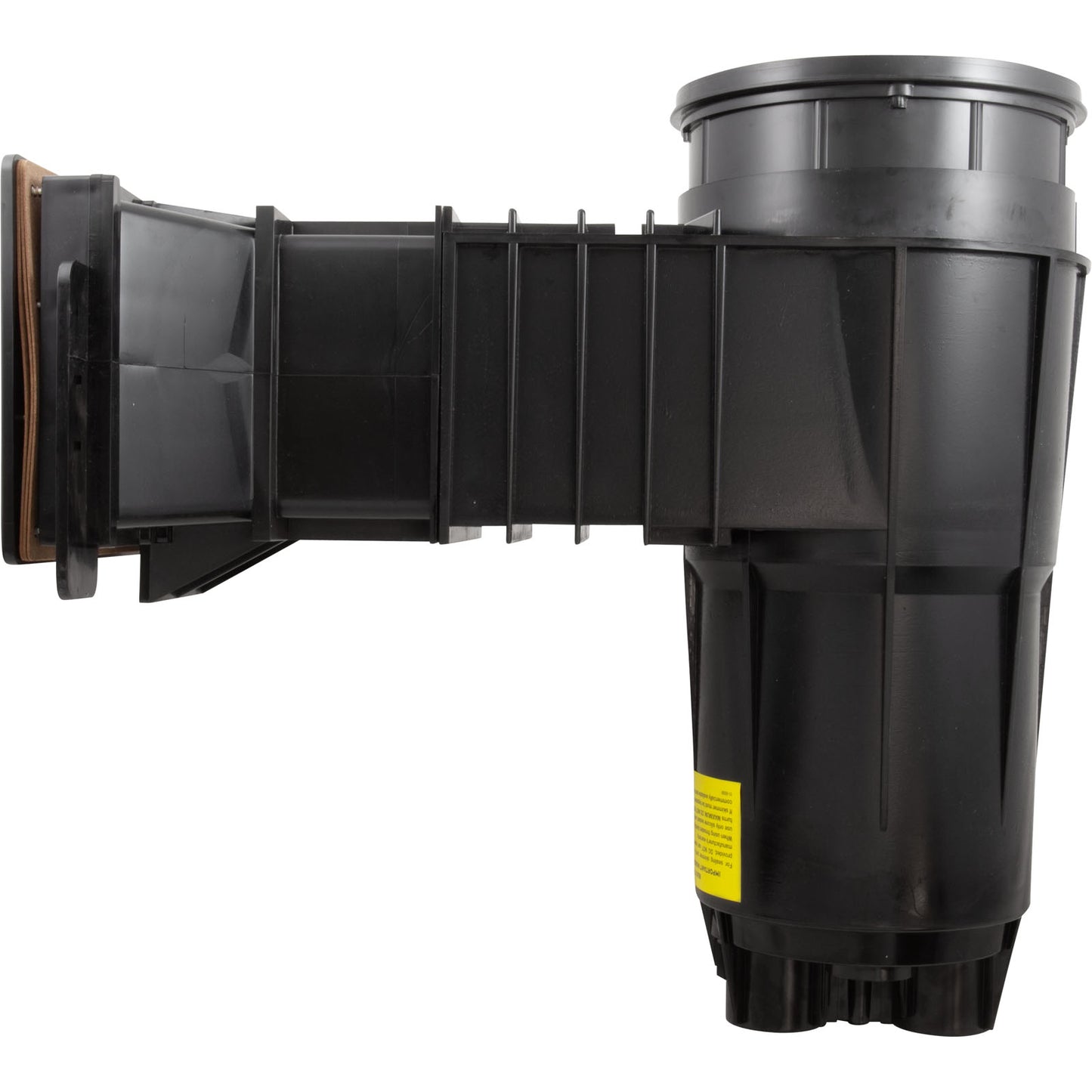 Skimmer Complete, Pent Bermuda WM, 1-1/2"fpt, Vinyl/Fiber, Blk