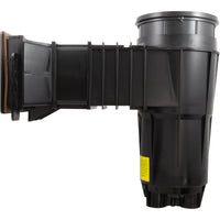 Skimmer Complete, Pent Bermuda WM, 1-1/2"fpt, Vinyl/Fiber, Blk