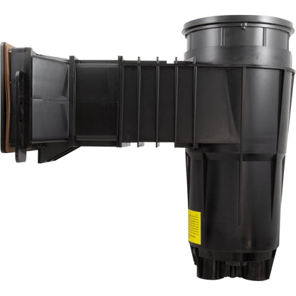 Skimmer Complete, Pent Bermuda WM, 1-1/2"fpt, Vinyl/Fiber, Blk