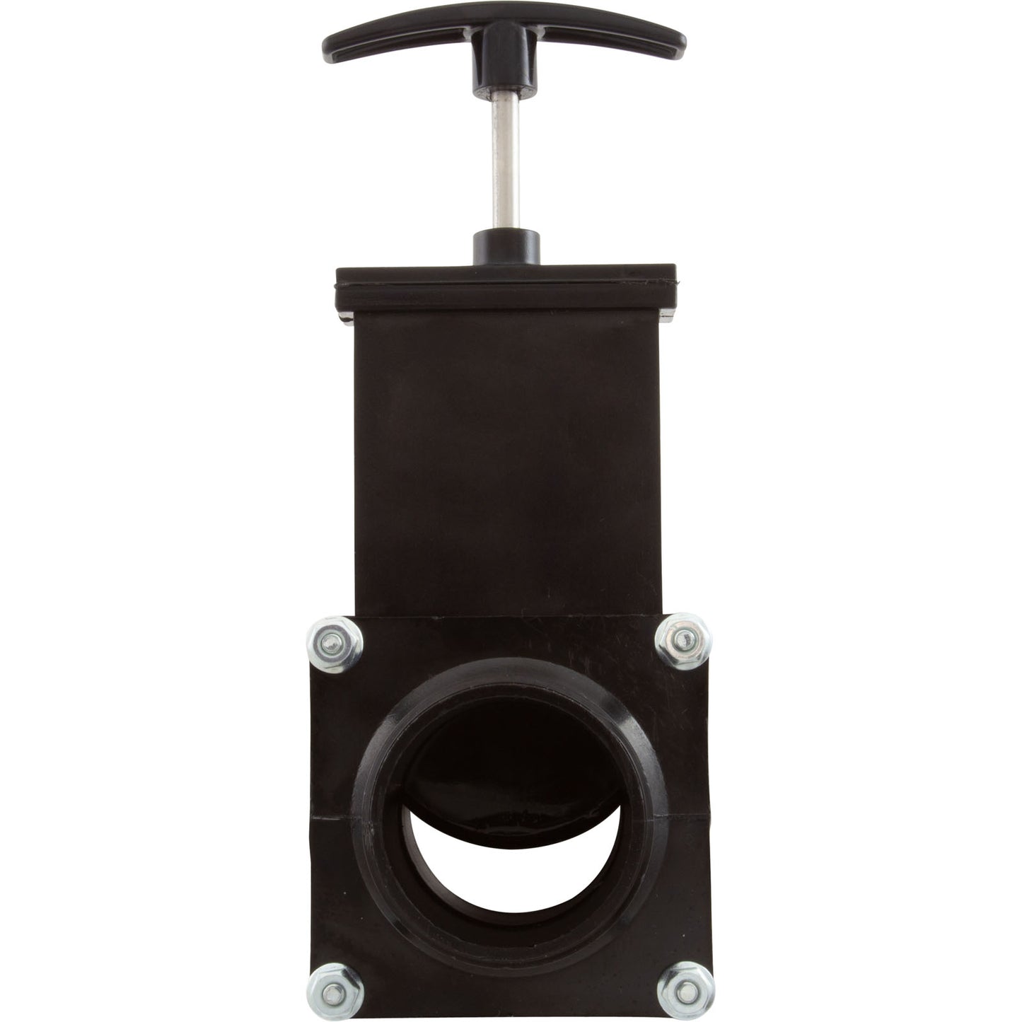 Gate Valve, 3 pc, Valterra, 2"mpt x 2"mpt, 40psi, Black