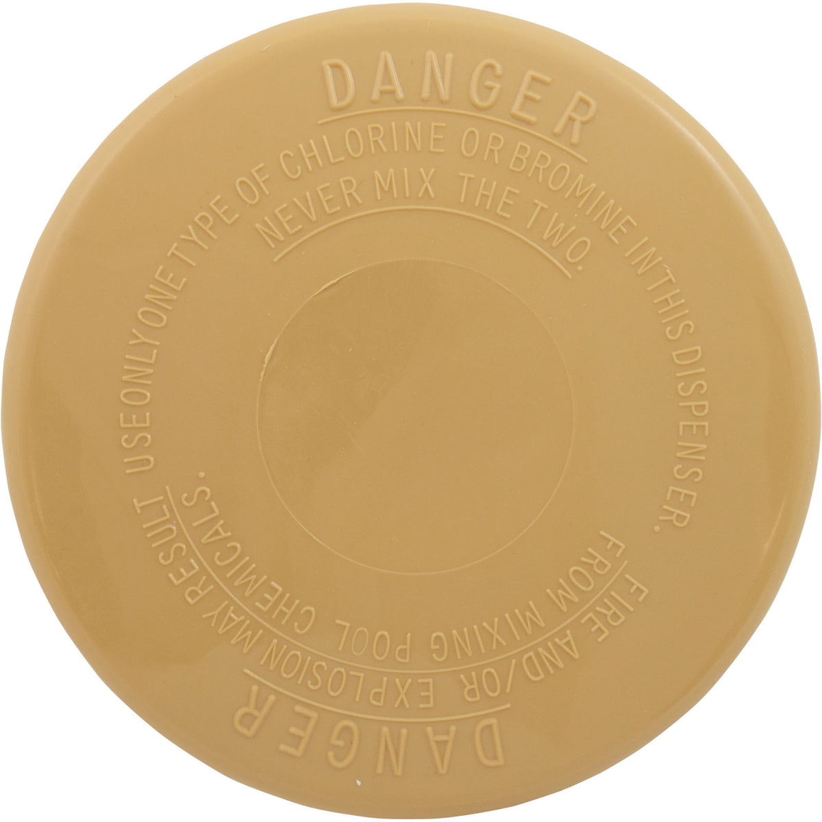 Tablet Dispenser, Rainbow 335, 1" Tabs, Floating, Tan