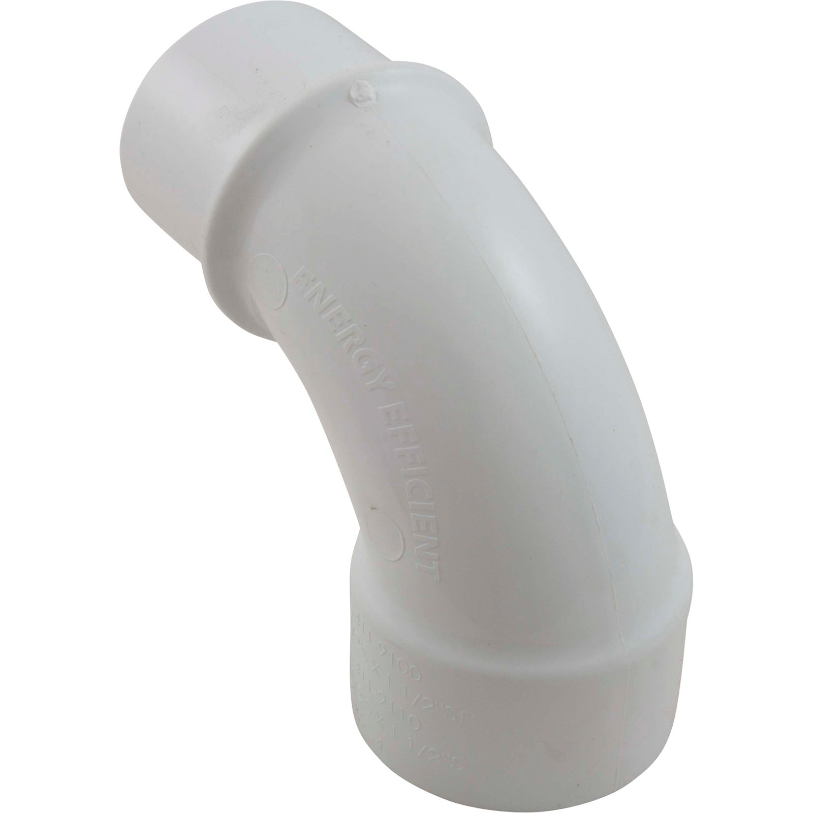 90 Elbow, Sweep, Waterway, 1-1/2" Slip x 1-1/2" Spigot