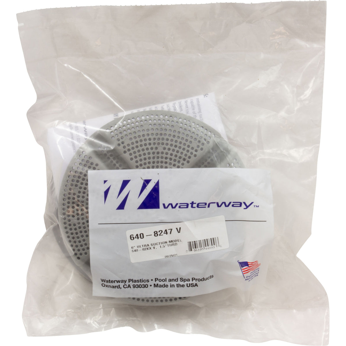 Suction Assembly, WW Ultra 6", w/ 1-1/2" Threaded Wall Fitting
