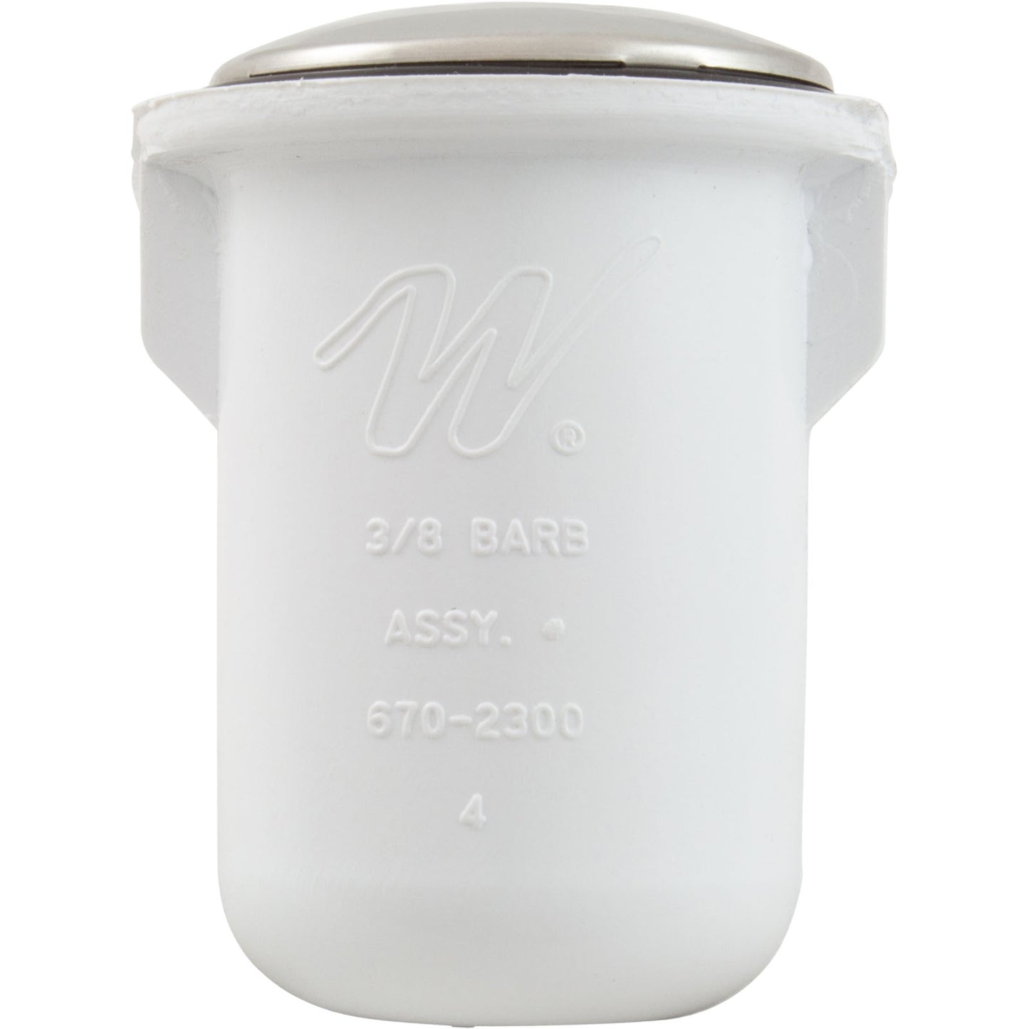 Top-Flo Air Injector 3/8"Barb Ell - S/S Esc